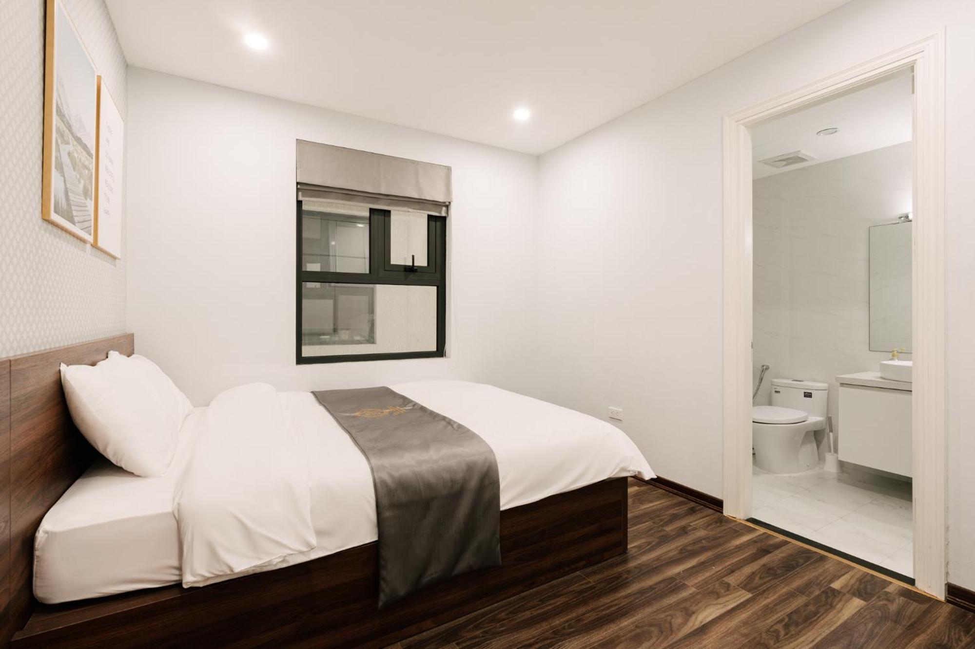 Hi-Home Suites - The West Lake Xuan Dieu ハノイ市 エクステリア 写真