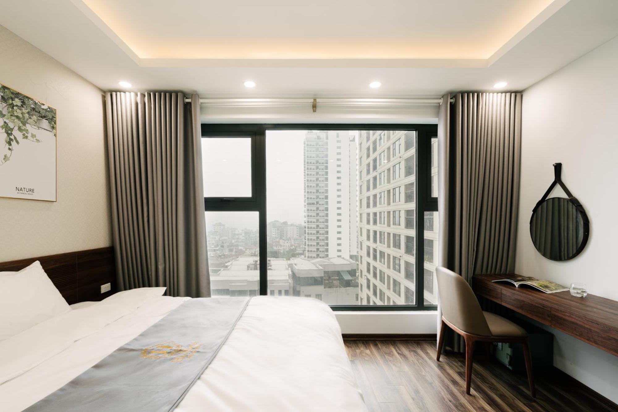 Hi-Home Suites - The West Lake Xuan Dieu ハノイ市 エクステリア 写真