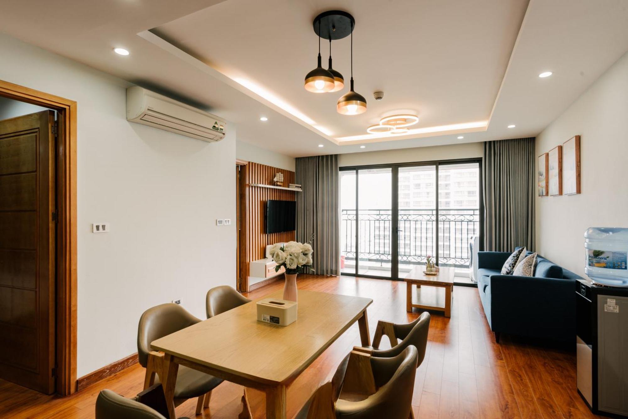 Hi-Home Suites - The West Lake Xuan Dieu ハノイ市 エクステリア 写真