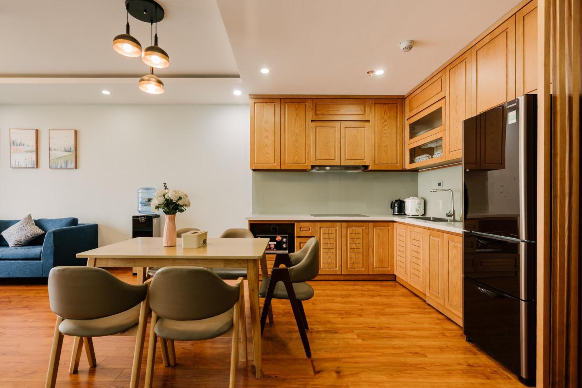 Hi-Home Suites - The West Lake Xuan Dieu ハノイ市 エクステリア 写真