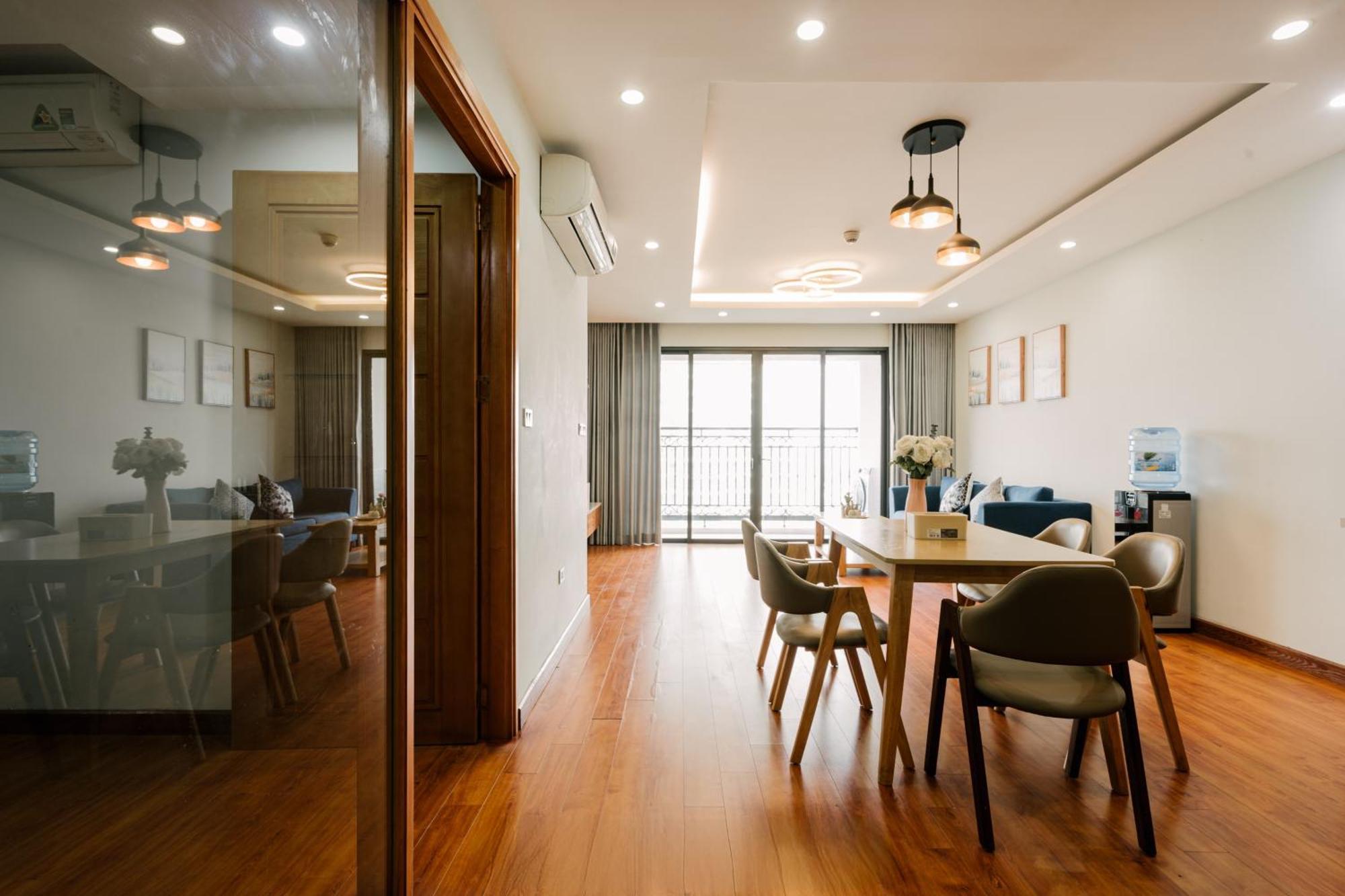 Hi-Home Suites - The West Lake Xuan Dieu ハノイ市 エクステリア 写真
