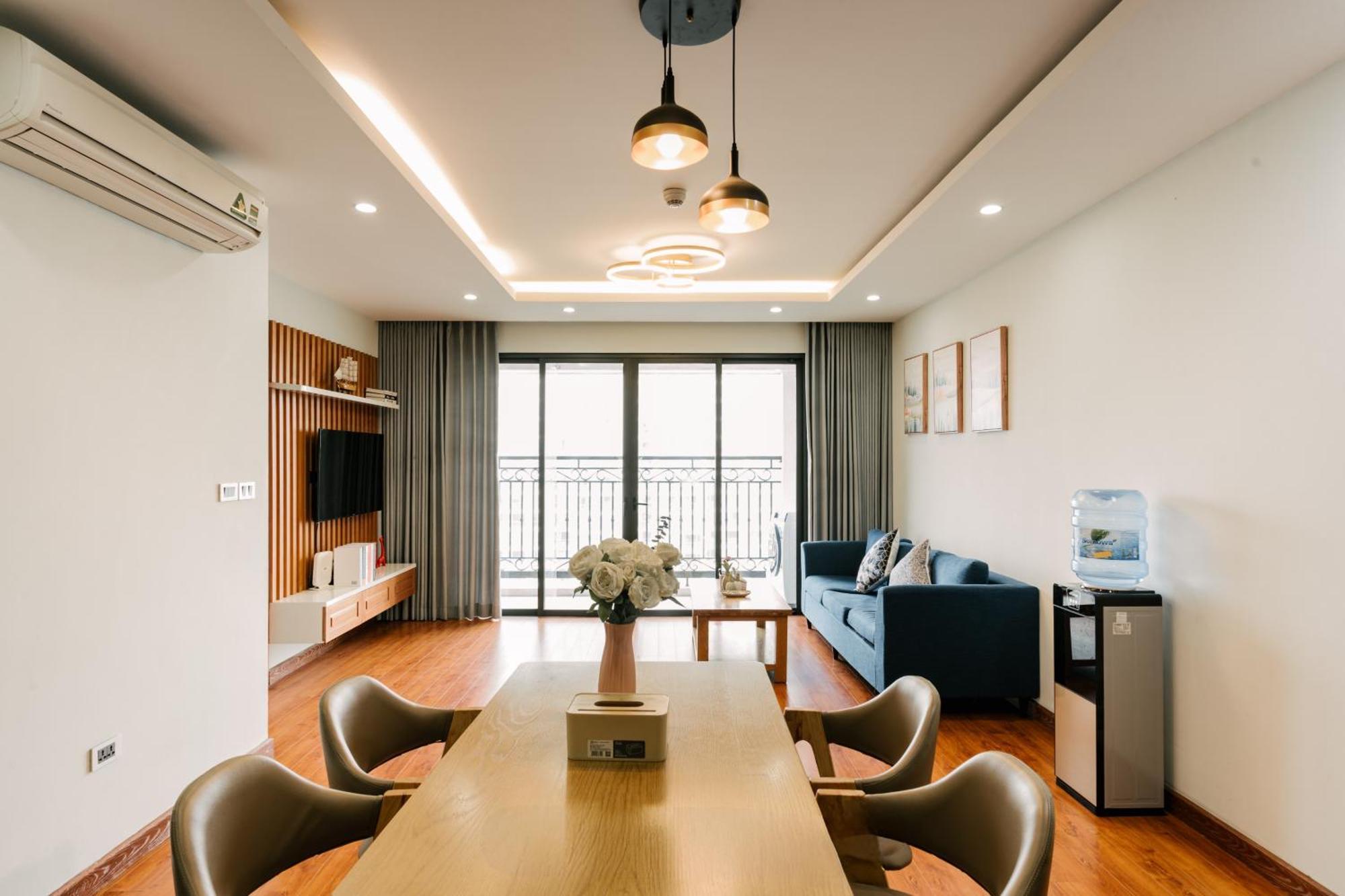 Hi-Home Suites - The West Lake Xuan Dieu ハノイ市 エクステリア 写真