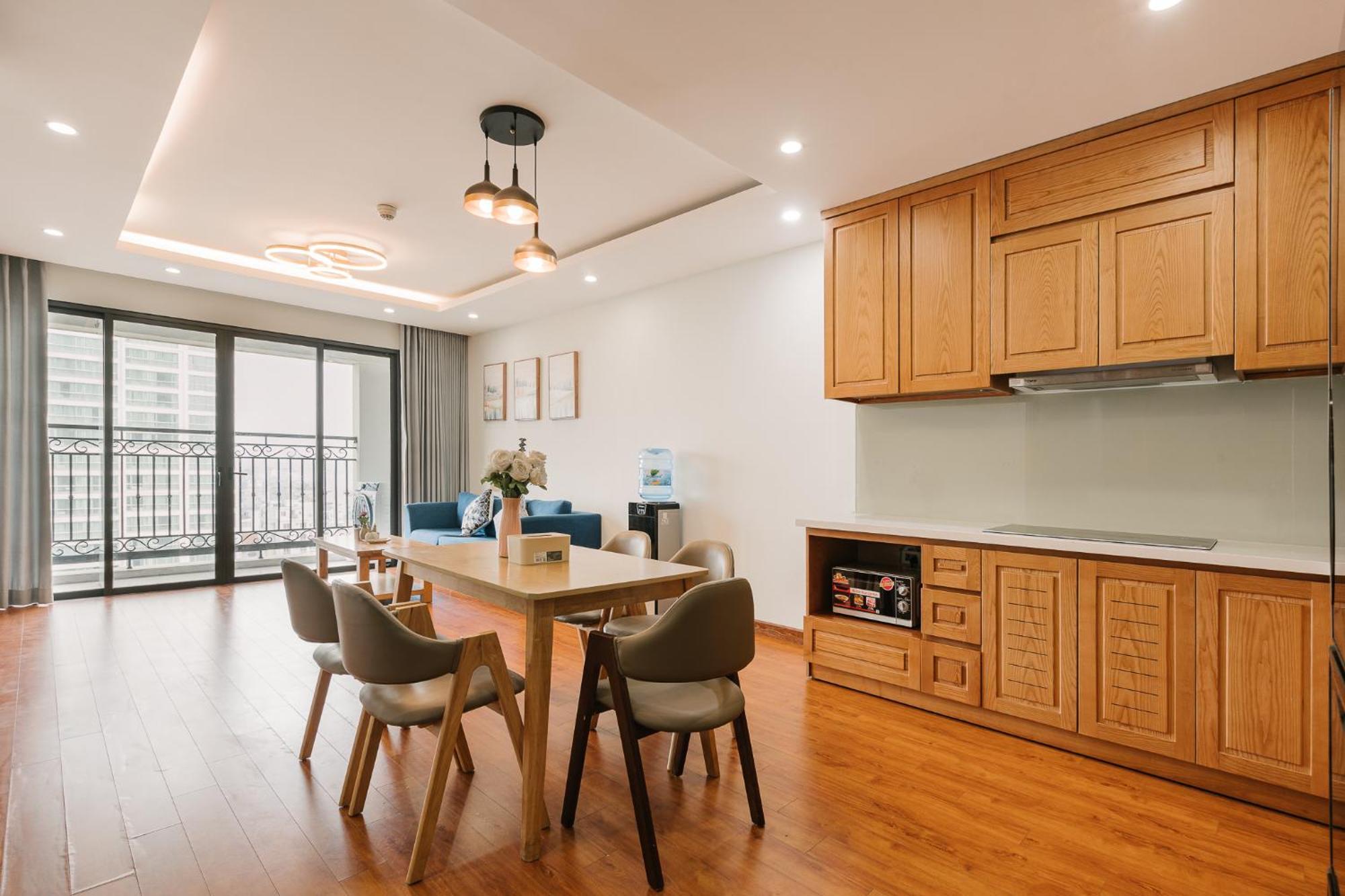 Hi-Home Suites - The West Lake Xuan Dieu ハノイ市 エクステリア 写真