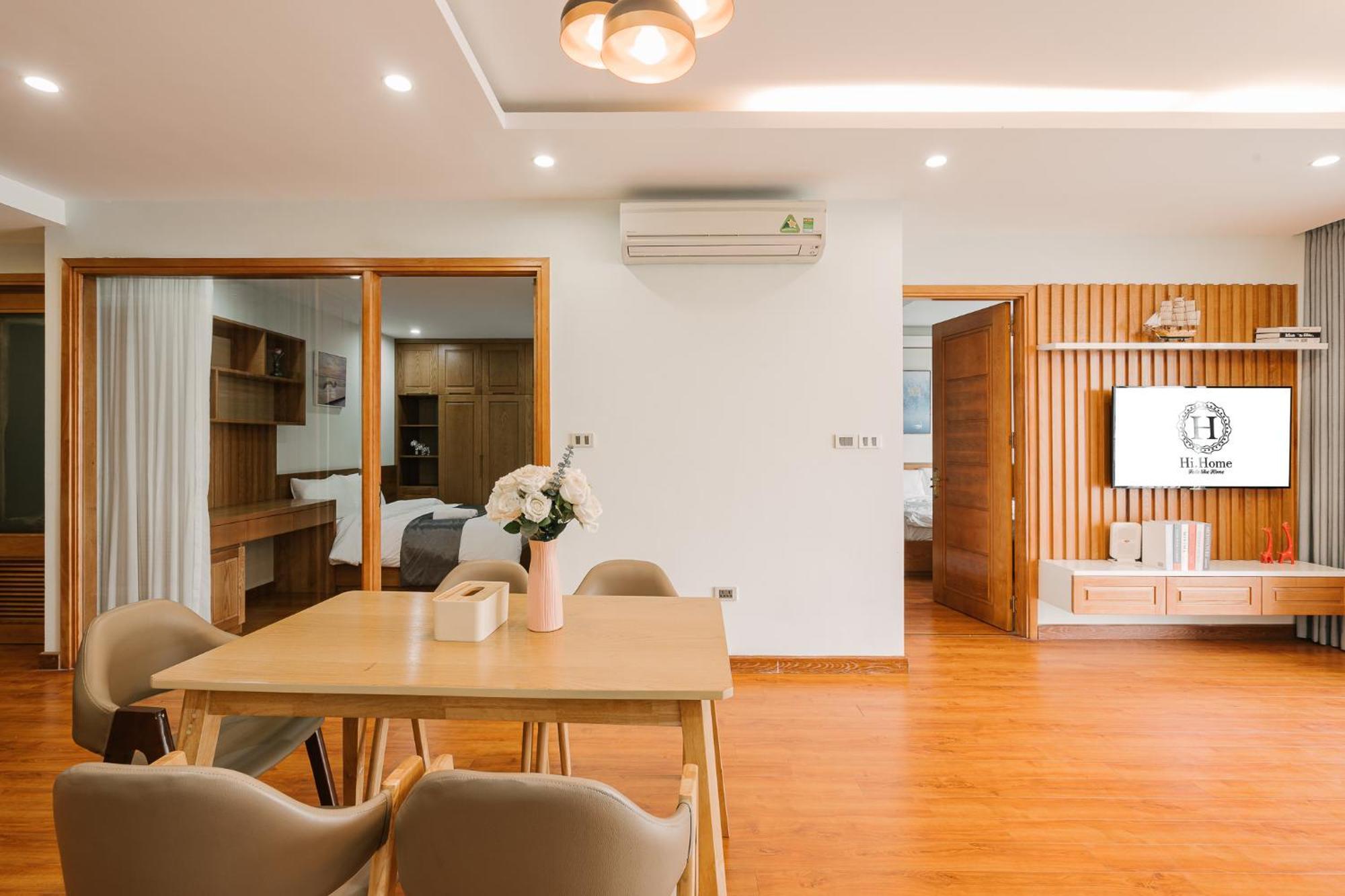 Hi-Home Suites - The West Lake Xuan Dieu ハノイ市 エクステリア 写真