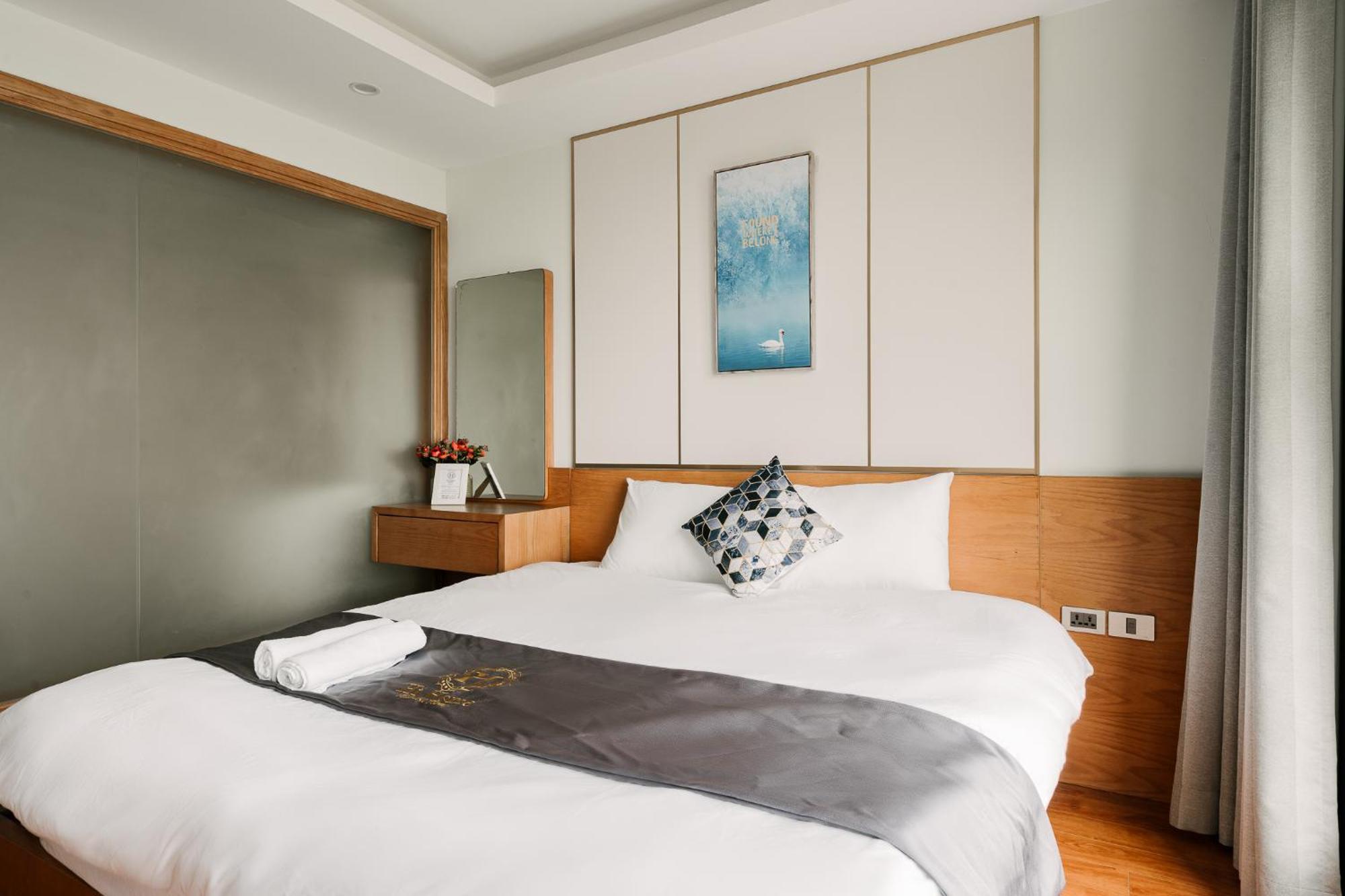 Hi-Home Suites - The West Lake Xuan Dieu ハノイ市 エクステリア 写真