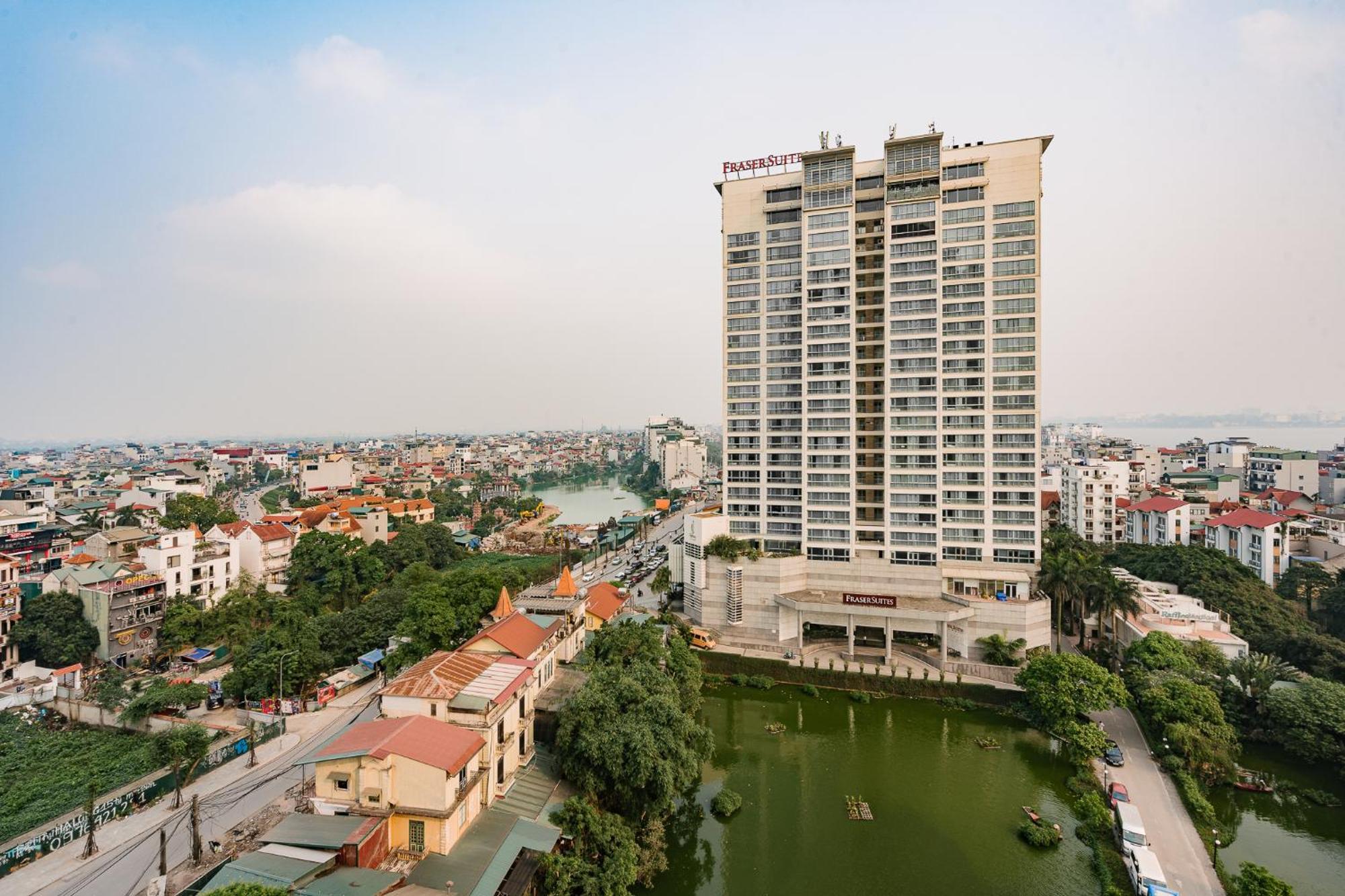 Hi-Home Suites - The West Lake Xuan Dieu ハノイ市 エクステリア 写真