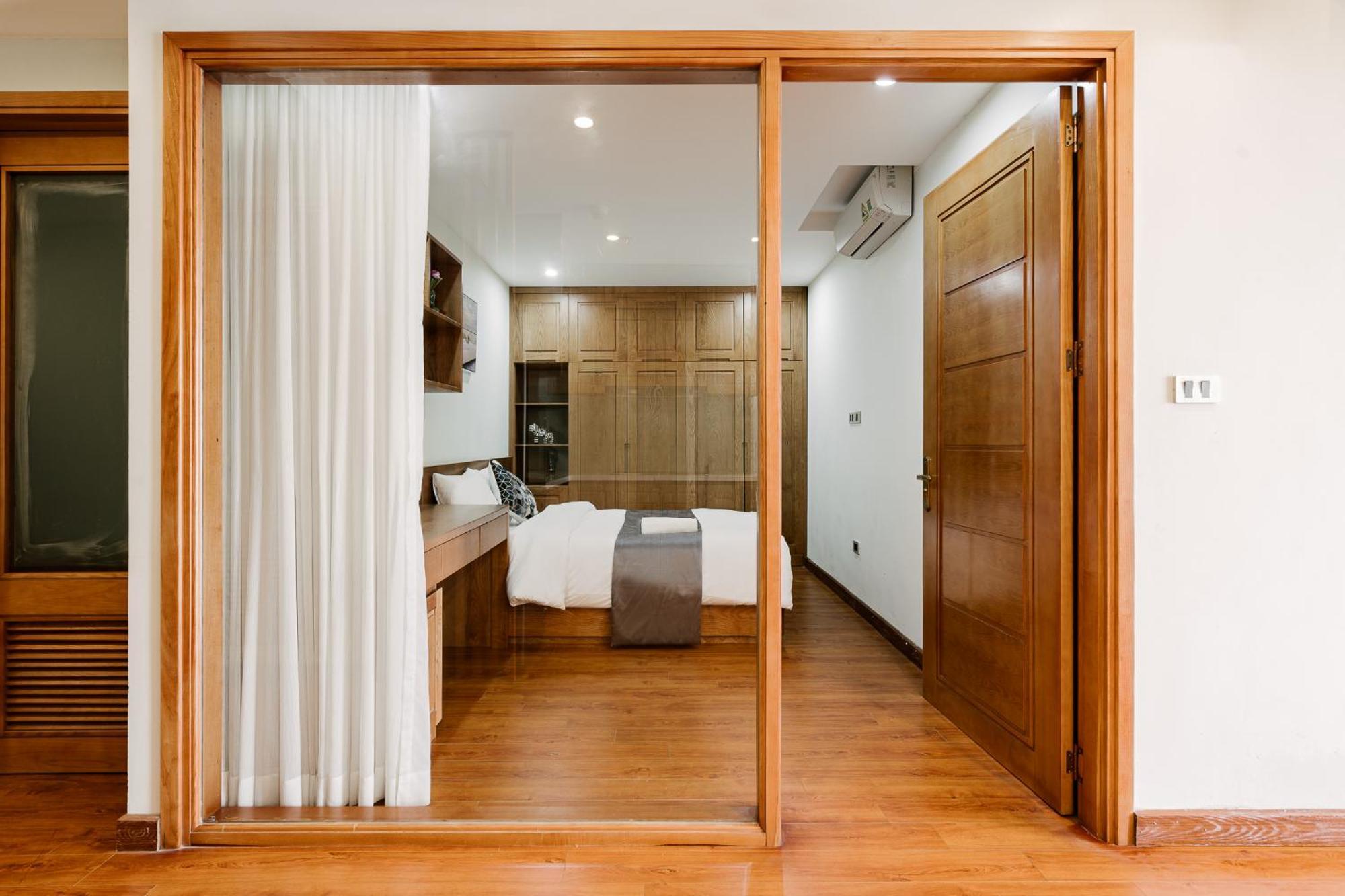 Hi-Home Suites - The West Lake Xuan Dieu ハノイ市 エクステリア 写真