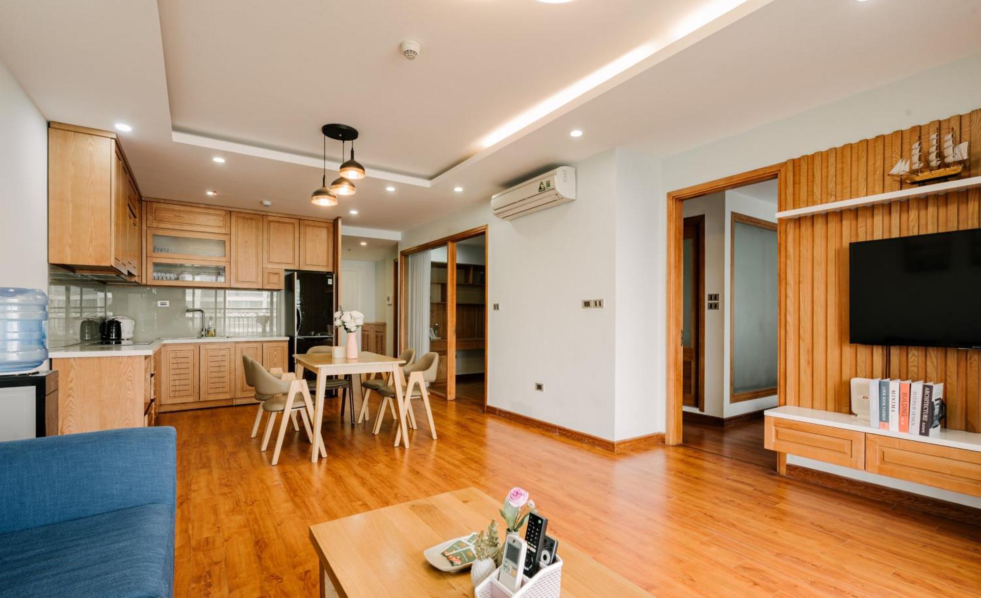 Hi-Home Suites - The West Lake Xuan Dieu ハノイ市 エクステリア 写真