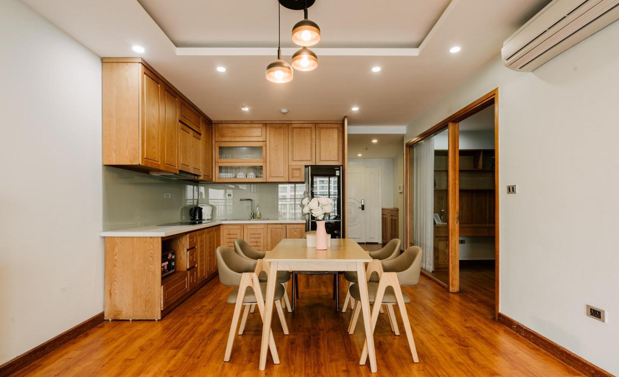 Hi-Home Suites - The West Lake Xuan Dieu ハノイ市 エクステリア 写真